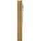 Ekena Millwork 6-in W x 48-in D x 48-in H Funston Slat Rough Cedar Woodgrain TimberThane Outlooker, Primed Tan OUTUR060X48X48FST24RCPR - alternate 3